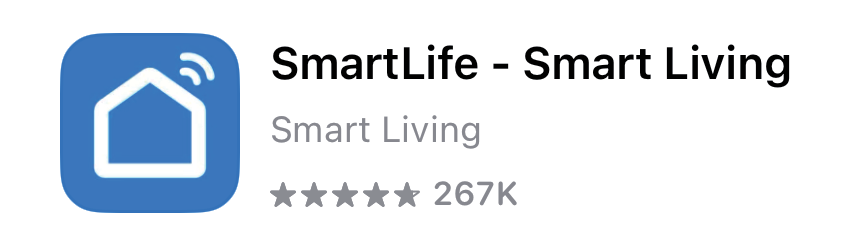 SmartLife app listing